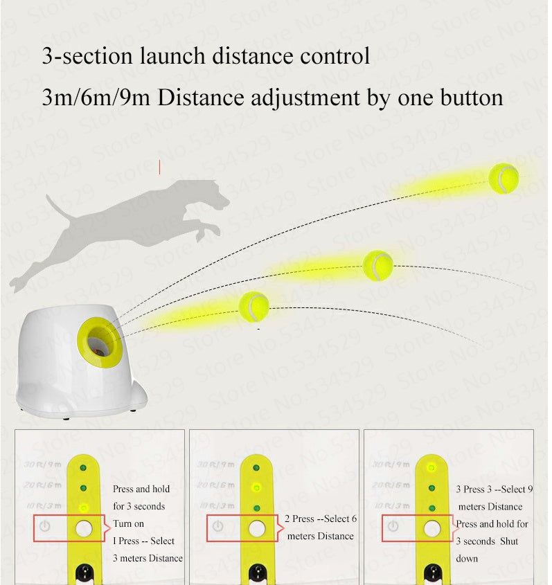 Automatic Dog Ball Launcher | Interactive Fetch Machine