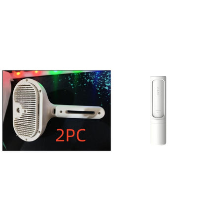 Pet Grooming Comb | Self-Cleaning Deshedding Brush with Mist